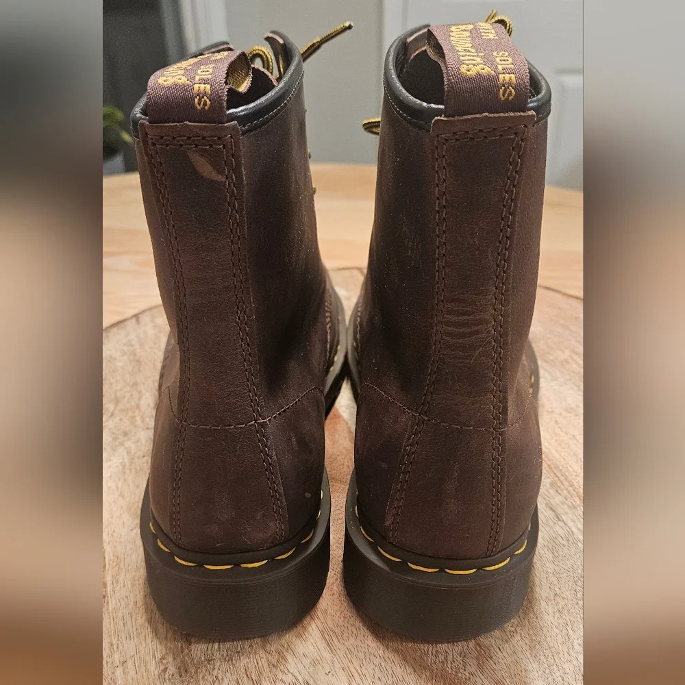 NWOT Dr. Martens 1460 Bex Craxy Horse Leather Lace Up Boot: Mens Size 11 - Picture 5 of 12